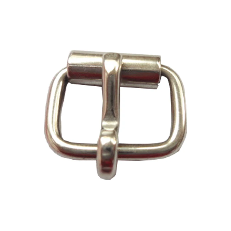 10pcs Stainless Steel Buckle Garment Shoes Bag Straps Roller Pin Accessory15mm