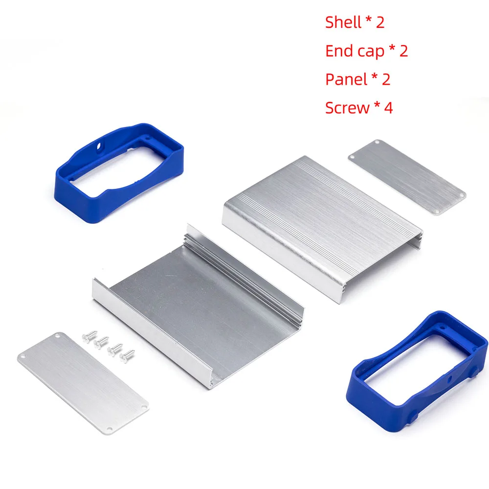 Wandmontage Industriële Apparatuur Elektronische Doos Main Board Computer Chips Behuizing Maatwerk Aluminium Behuizing K06 88*38Mm