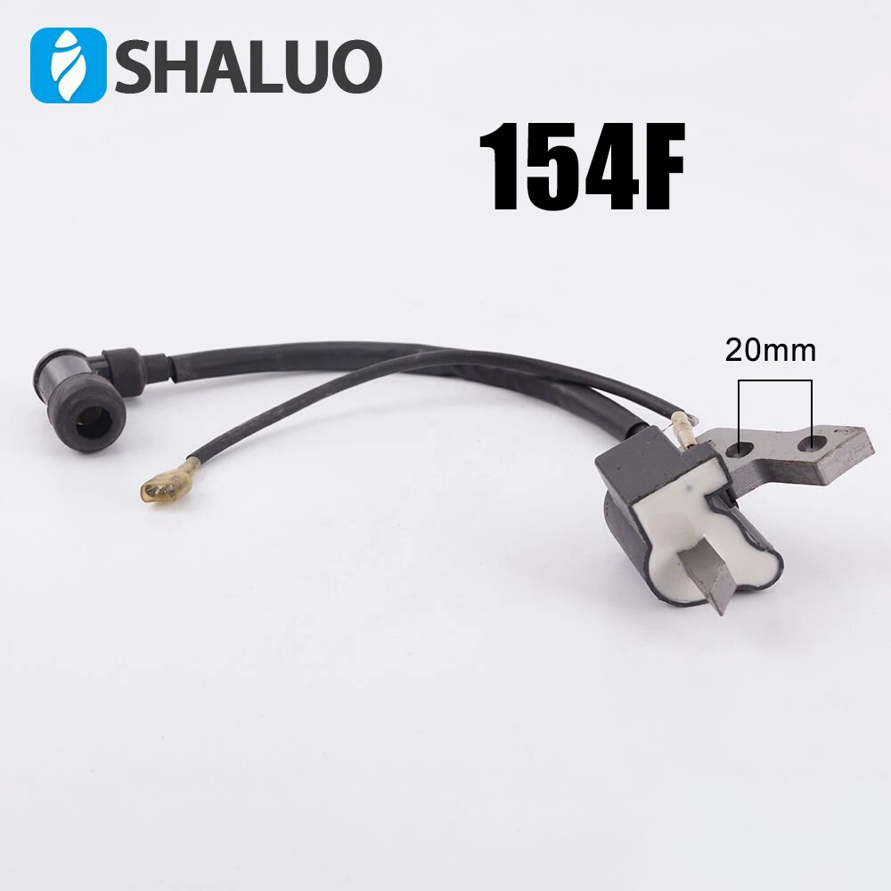 154F Ignition Coil Gasoline Generator Parts High Voltage Pack 20mm Hole Distance