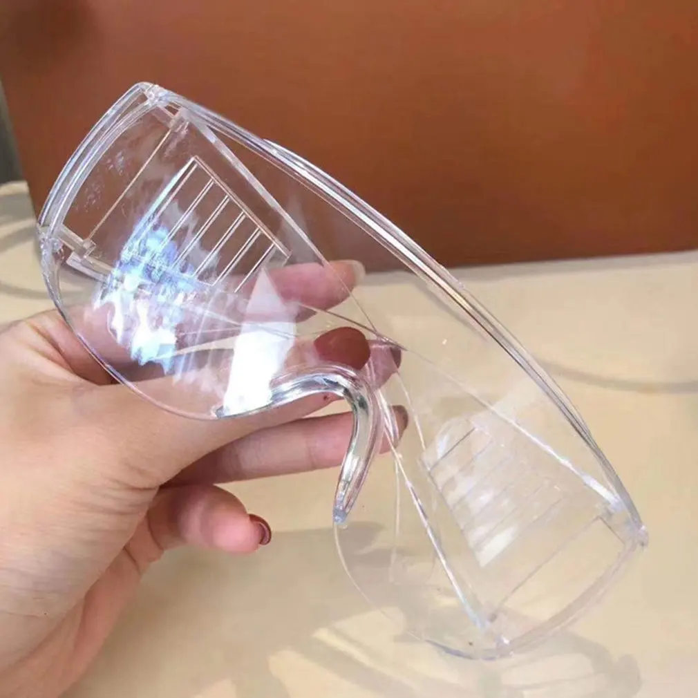 Sicherheit Lab Augenschutz Schutz Brillen Transparent Objektiv Arbeitsplatz Sicherheit Brille Anti-staub Küche Splash-proof Liefert