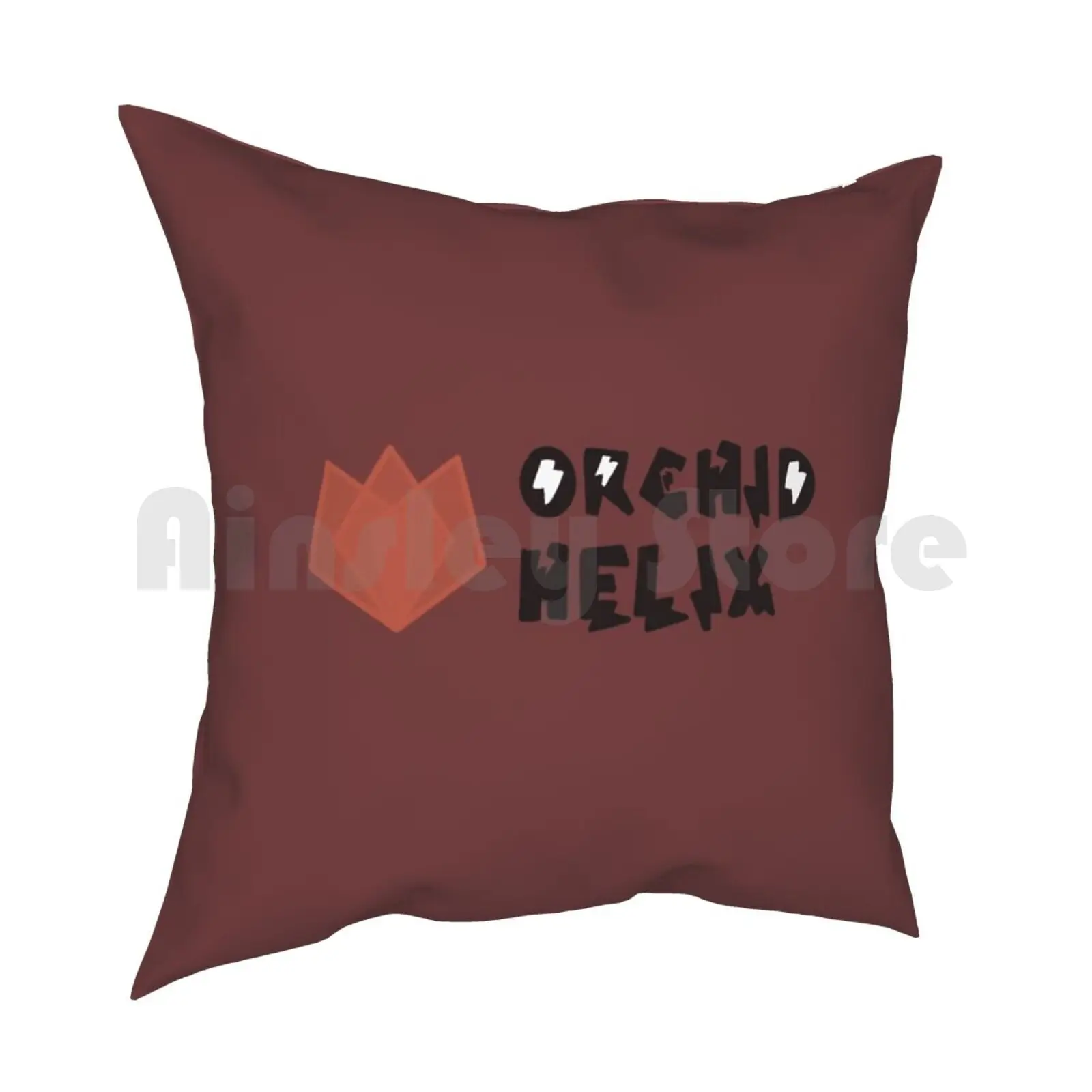 Orchid Helix Pillow Case Printed Home Soft DIY Pillow cover Band Band Logo