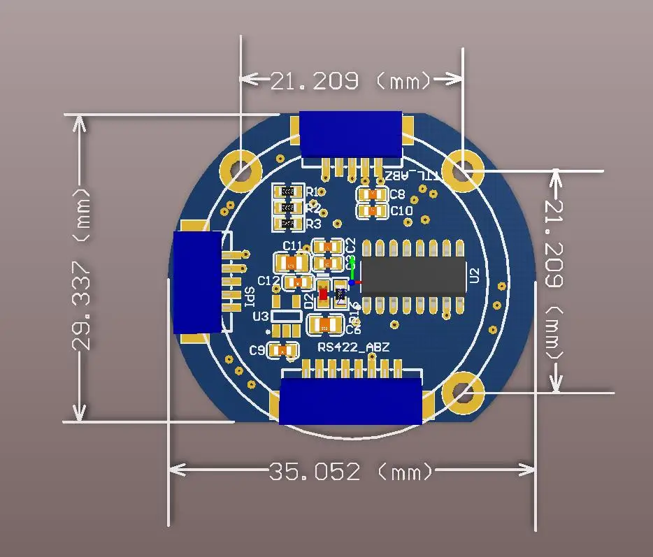 Magnetische Encoder TLE5012B Vervangt AS5047 AMT102 Voor Vesc Odrive