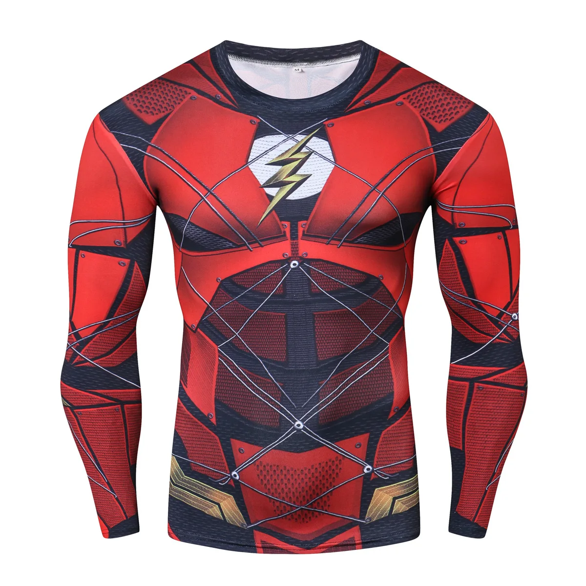 3D Printed T-shirt Men Compression Shirts Long Sleeve Fitness Tshirts Novelty Slim Tights Male Cosplay Costume Quick drying Tees