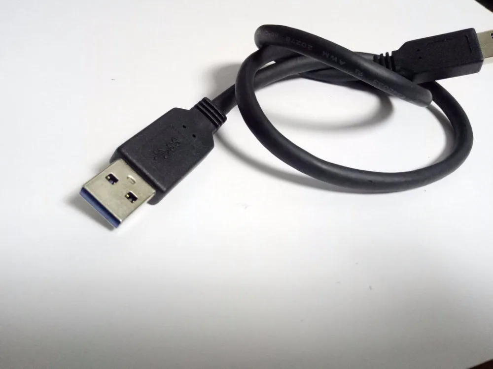 20pcs USB 3.0 Plug To USB 3.0 Male Extension Cable Cord Print Scanner 60cm New