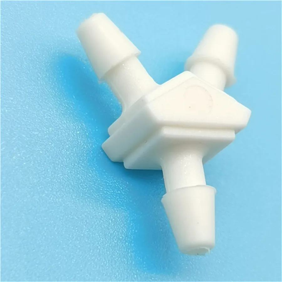 2 pçs náilon y-junta de conexão de três vias para aviões rc peças aviões elétricos modelo de espuma acessórios