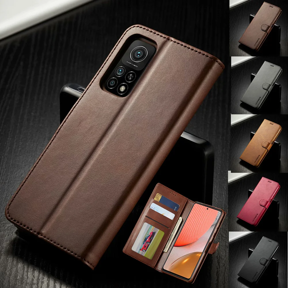 Flip Leather Case For Redmi Note 13 12 11S 10 Pro 13C 12C 12 Card Stand Wallet Cover For Xiaomi 13T Poco X5 C65 Magnetic cover