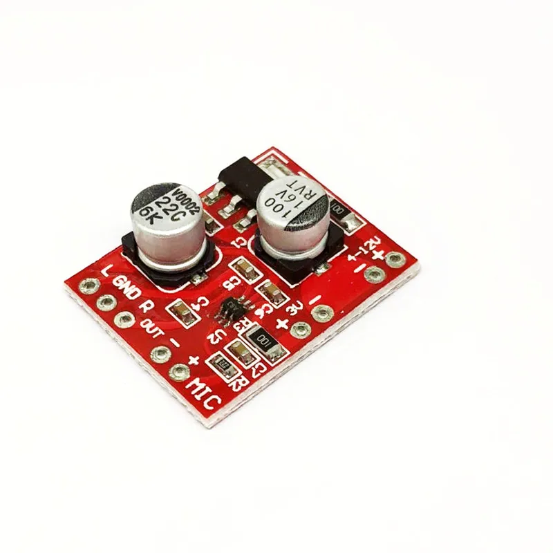 MAX9812 electret microphone microphone head microphone amplification board voice module pick-up front stage amplification