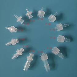 1pcs Luer Lock Adapter PP Plastic Air Valve Pipe Dispensing Glue Subpackaging Syringe Barrel Fitting Connector