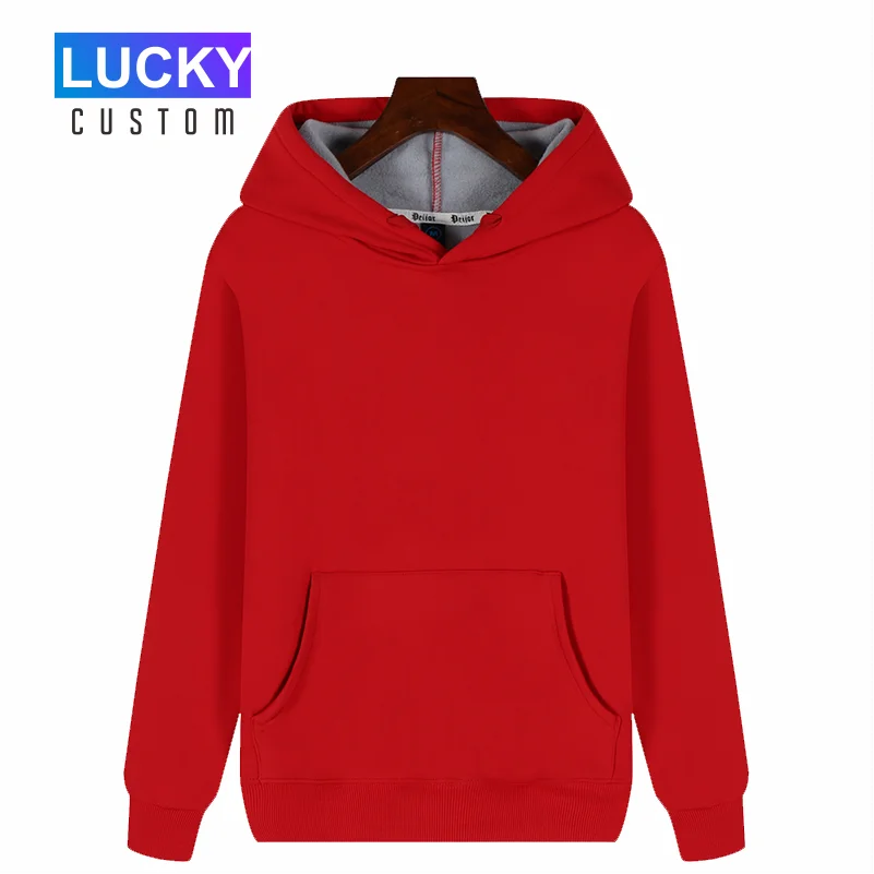 Winter Mannen Lange Mouwen Sweatshirt Plus Fluwelen Capuchon Custom Gedrukt Borduren Logo Casual Effen Kleur Top 3xl