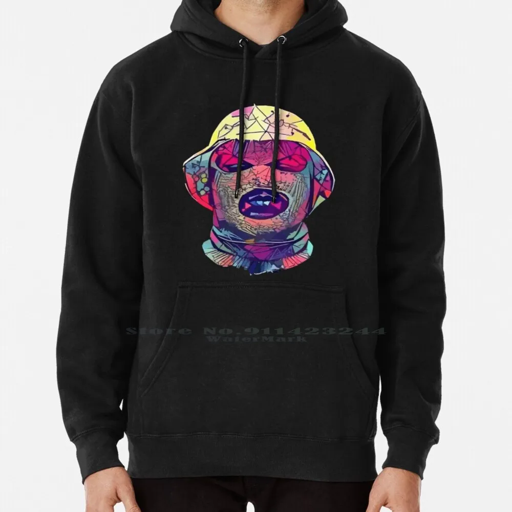 

Abstract Oxymoron Hoodie Sweater 6xl Cotton Abstract Surreal Schoolboy Q Oxymoron Colorful Colourful Rapper Women Teenage Big