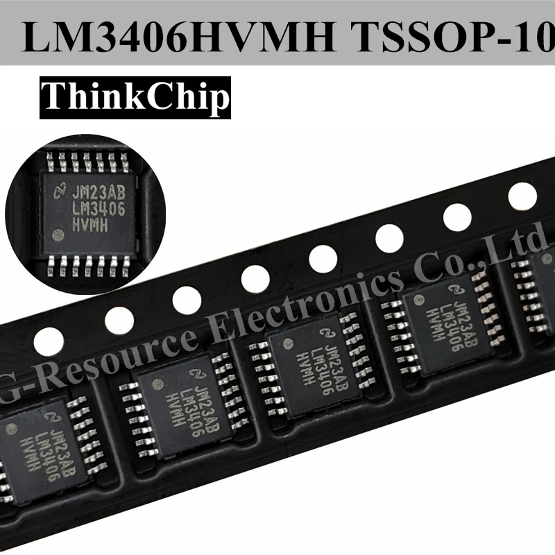 LM3406HVMH LM3406 TSSOP-14  Constant Current, Buck Regulator for Driving High Power LEDs