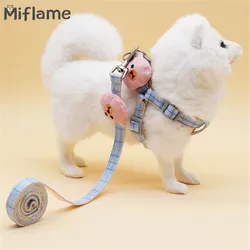 Miflame Dogs Harness Cute Pet Cats Leash Spitz Pomeranian Accessories For Puppies Harness With Dolls Lovely Small Dogs Supplies