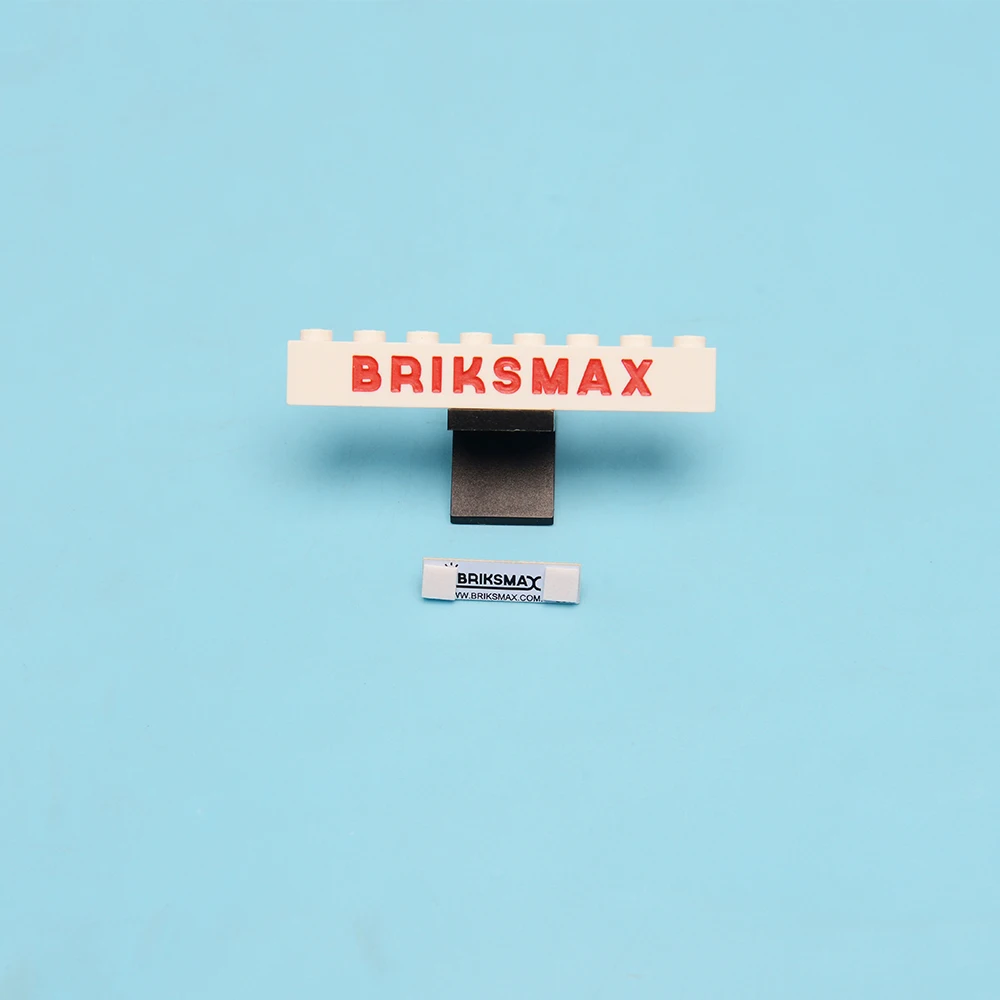 BriksMax-LED Light Acessórios para Fãs DIY, 2 Pin Interface Expansion Board, Compatível com Blocos Modelos, 0,8mm, 3 peças por pacote