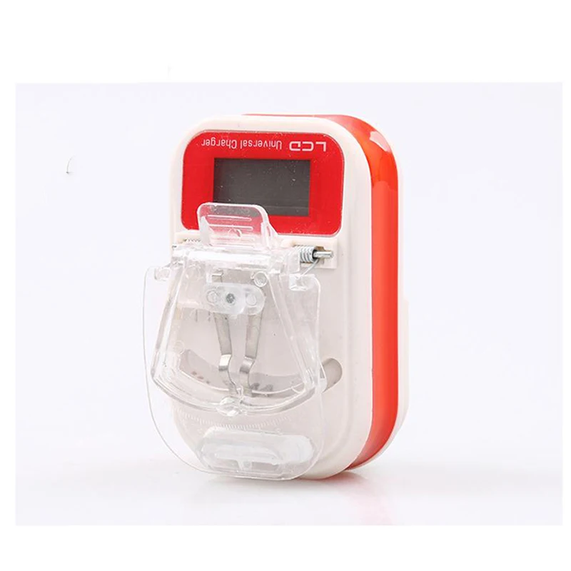 Universal Battery USB Charger with LCD Indicator Screen US / EU Plug charging adapter For Android smart Cell Phones Battery