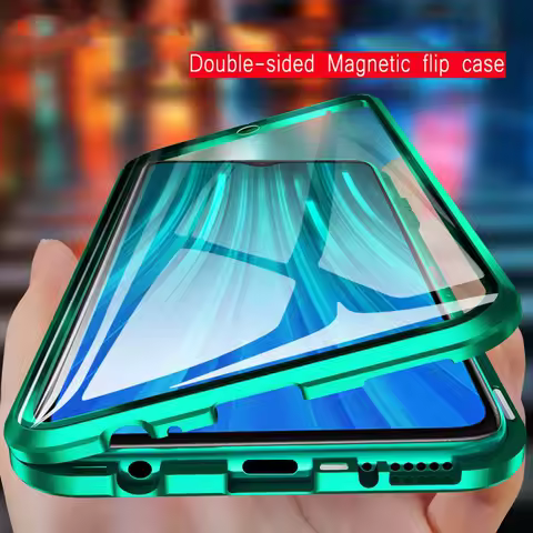 360 Full Protection Magnetic Case For Samsung Galaxy A51 A70 S23 A54 A32 A52 A22 S22 A53 S24 S25 Ultra Plus FE Edge Double Glass