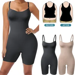 Bodysuit Shapewear Women Full Body Shaper Tummy Control Slimming Sheath Butt Lifter Push Up Thigh Slimmer Abdomen Shapers Corset