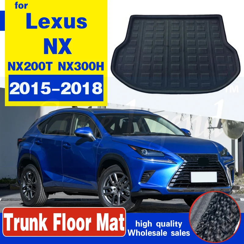 

Rear Boot Liner Trunk Cargo Mat Tray Floor Carpet For Lexus NX NX200T NX300H NX300 2015 2016 2017 2018 Interior Mouldings Part