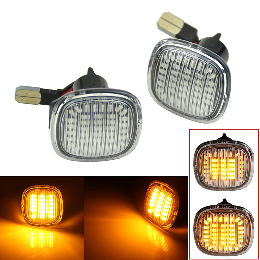 Led Dynamic Side Marker Light Turn Signal Sequential Blinker For Skoda Fabia Octavia MK1 Mk2 For Audi A3 A4 B5 A8 For SEAT