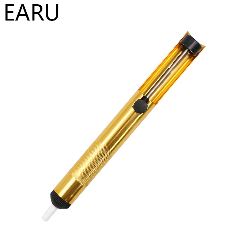 Aluminum Metal Desoldering Pump Suction Tin Gun Soldering Sucker Pen Removal Vacuum Soldering Iron Desolder Hand Welding Tools