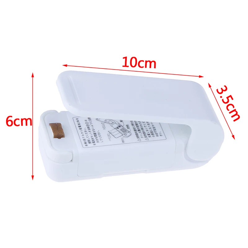 1pc Mini Portable Sealer Machine Handheld Food Snacks Packaging Vacuum Plastic Bag Heat vacuum sealer Closing Capper