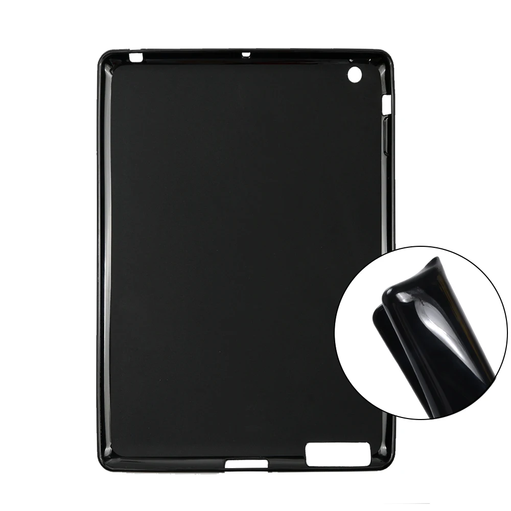 

Чехол для iPad 4, для iPad 2, 3, 4, 9,7 дюйма, противоударный, силиконовый