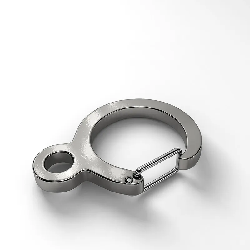 3 PCS 304 Stainless Steel Key Ring Outdoor Hook Backpack Spring Waist Buckle Key Chain Bearing 10kg Easy And Fast to Hang Q41