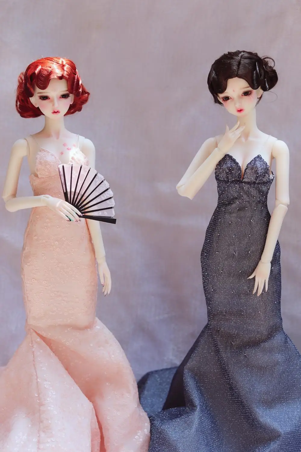 1/6 1/4 1/3 Bjd Kleding Prinses Trailing Nachthemd Fishtail Jurk Voor Bjd/Sd Yosd Msd SD13 Grote Meisje Pop accessoires C0655