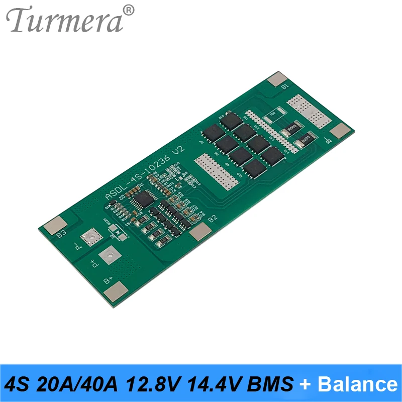 4S 40A 12.8V 14.4V 32650 32700 LiFePO4 BMS litowo-żelazna tablica zabezpieczająca baterię z wyrównaniem start wiertarka standardowa równowaga