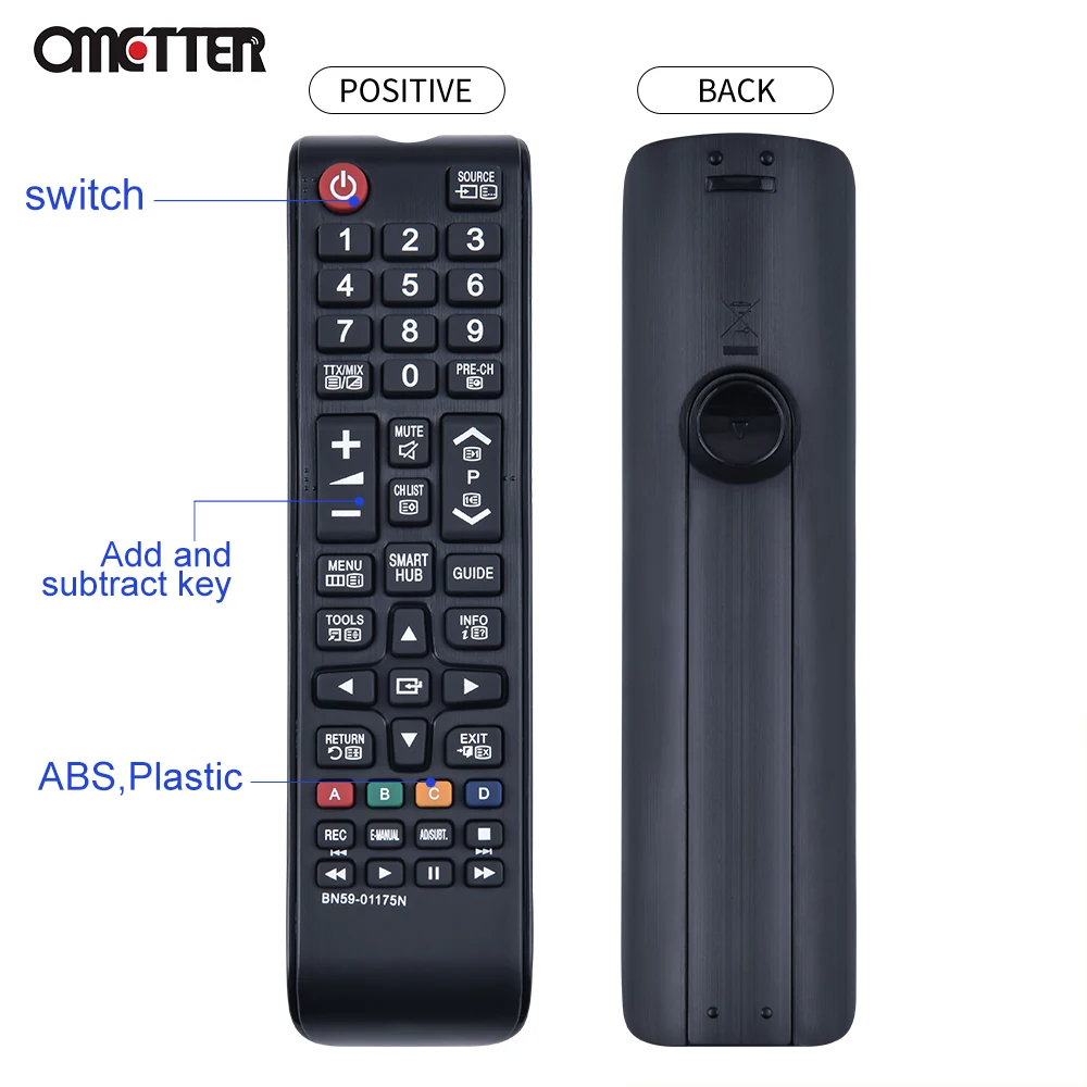 BN59-01175N Remote Control for Samsung Smart TV UE40H6470SSXZG UA85JU7000W UA88JS9500W UE55HU7200U BN59 01175N Remote Controller