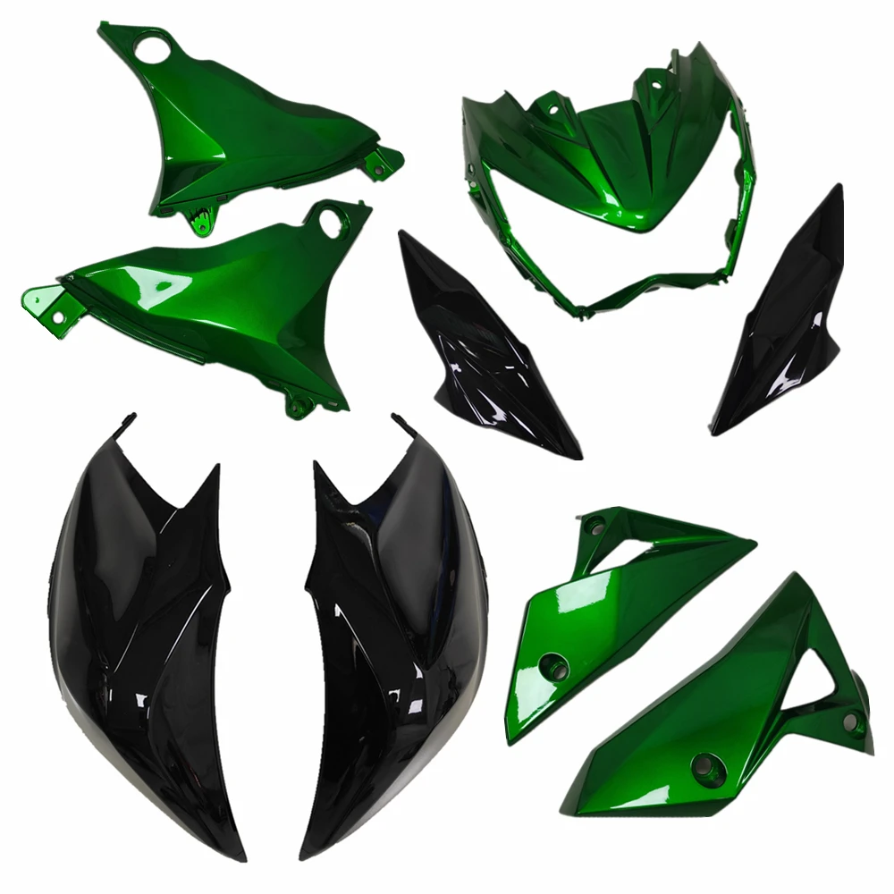 

For Kawasaki Z800 2013-2014-2015-2016 13-14-15-16 Bodywork Fairing Green Gloss Cowling Part Assembly Section Injection Molding