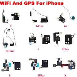 WiFi Antenna Signal Flex Cable + GPS Cover Replacement For iPhone 6 6P 6s 6SP 7 7P 8 8 Plus X