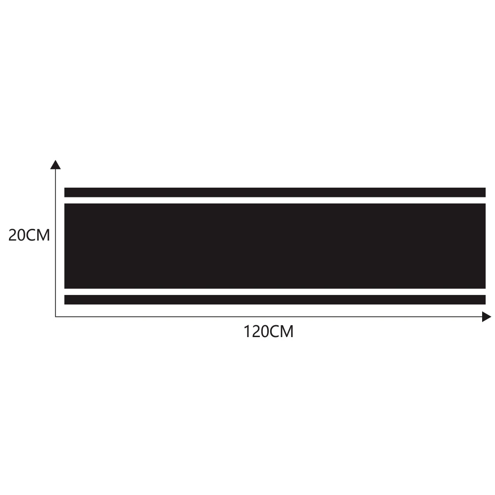 패션 레이싱 스트라이프 자동차 스티커, BMW 메르세데스 벤츠 아우디 현대 도요타 혼다 닛산 VW 장식 후드 비닐 액세서리