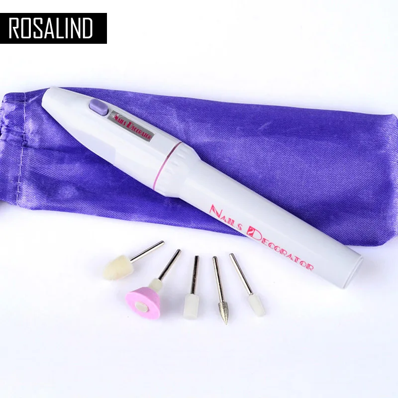 Electric Nail Drill Professional Machine Pedicure Manicure Drill Set Nail File 20000RPM Polishing Equipment Milling Cutters Set