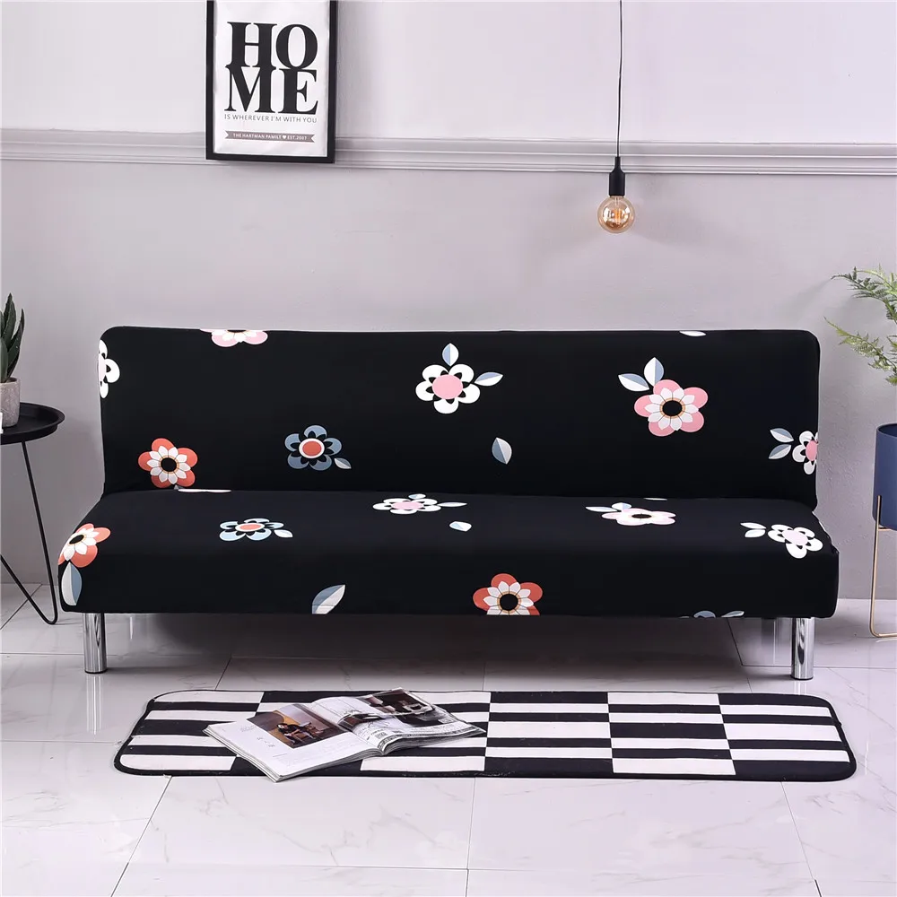 

Stretch Sofa Cover Folding Big Elasticity Couch Cover Sofa Without Armrest Folding Printed Cover For Sofa Bed Copridivano