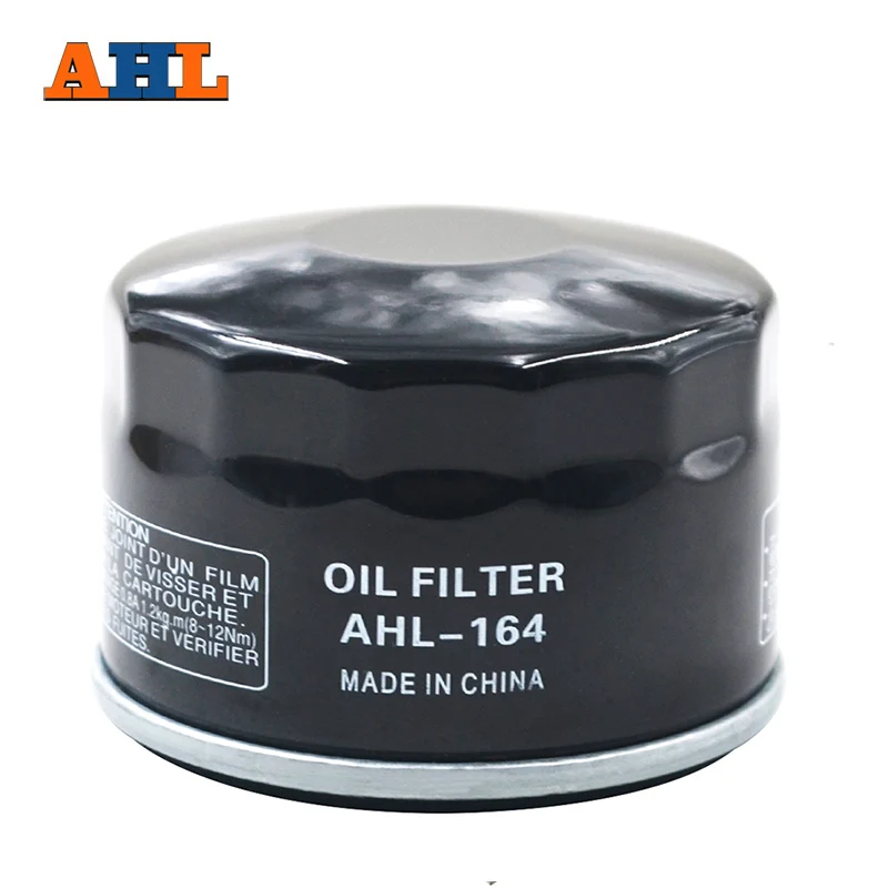 1 PC AHL Motorcycle Parts Oil Filter For BMW F650GS F700GS F750GS F800GS ADVENTURE F800R F800ST HP2 ENDURO SPORT C600 C650GT 647