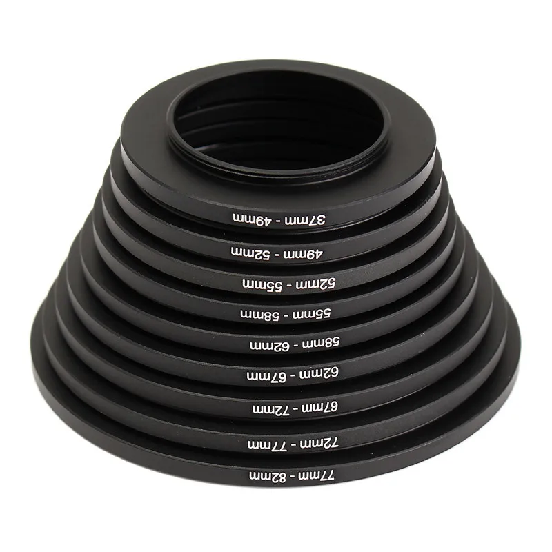 GloryStar 100% BẢO HÀNH 18 PCS Bộ Lọc Ống Kính Camera Bước Lên & Xuống Vòng Đệm Dành Cho Máy Ảnh Canon Nikon Sony tất cả camera MÁY ẢNH DSLR Bước Lên Xuống