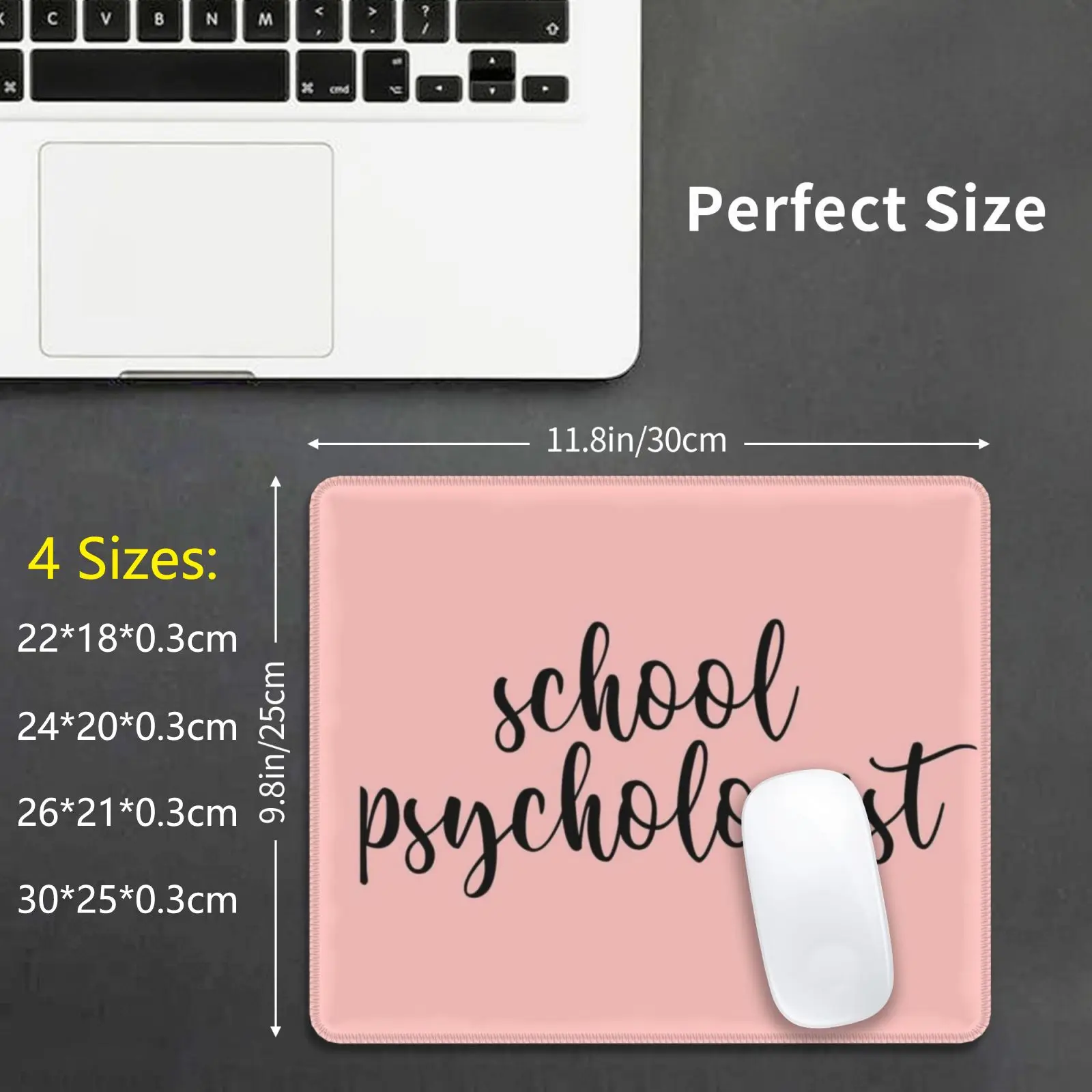 School Psychologist Mouse Pad 990 Mental Health Matters Brain Psyched Mental Health Counselor