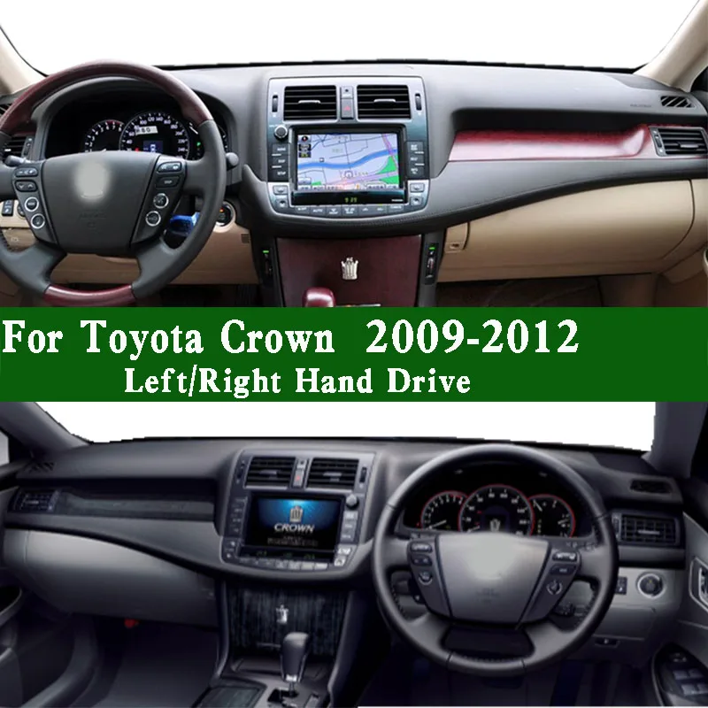 

For Toyota Crown Athlete Saloon S200 GRS20 S20 2009-12 Dashmat Dashboard Cover Instrument Panel Anti-Dirt Proof Sunscreen Pad