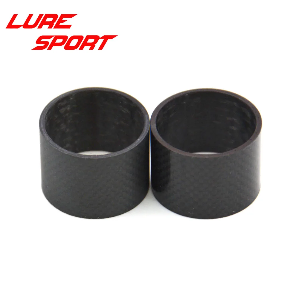 LureSport 3pcs 1K woven carbon tube carbon blank Rod building component Pole Repair DIY Accessories