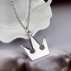 Game Kingdom Hearts 3 Sora Key Keyblade Metal Pendant Necklace Decor Keychain Key Chains Ornament Gifts Cosplay