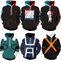 Sudaderas con capucha de Anime Academia para hombre y mujer, ropa de Cosplay, chaquetas, novedad de 2020