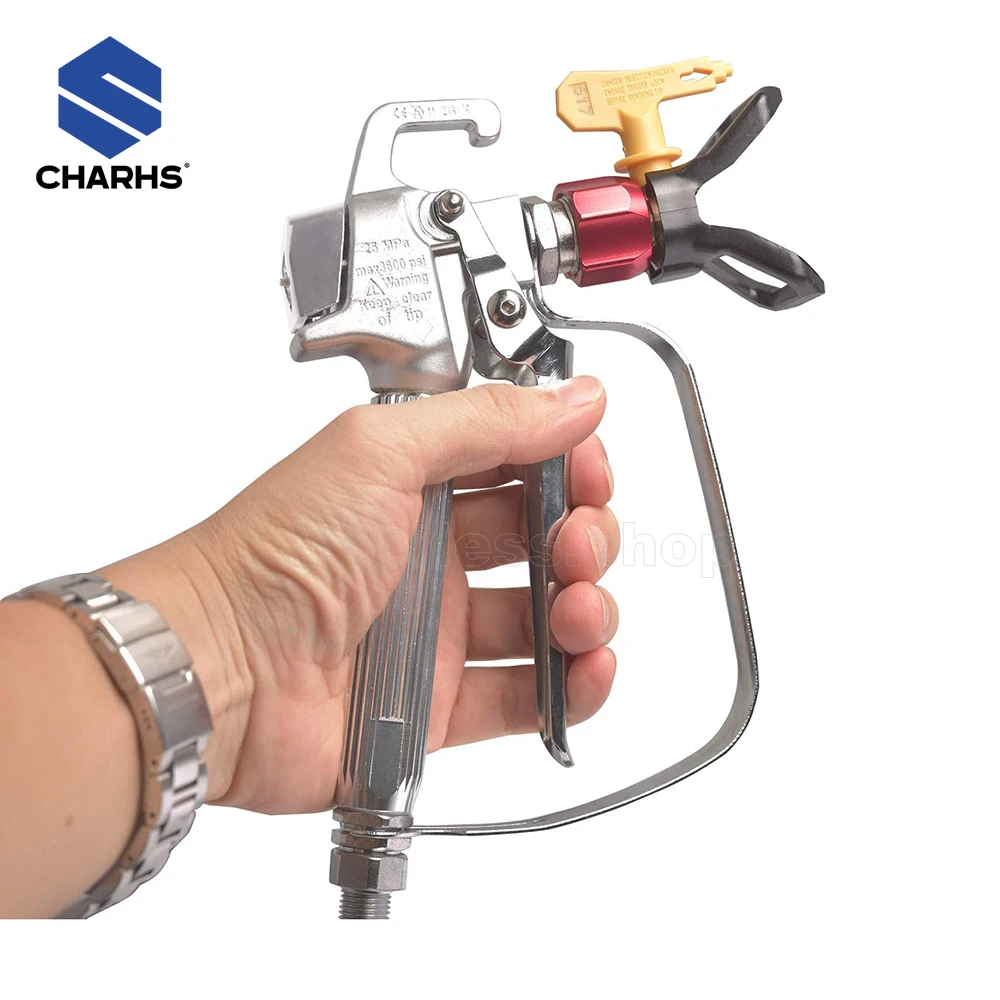 Charhs nuova pistola a spruzzo Airless di alta qualità per spruzzatori di vernice Wagner con punta a spruzzo 517 migliore promozione
