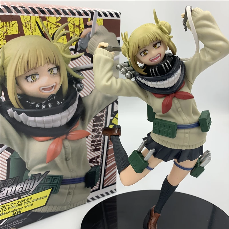 My Hero Academia Boku no Hero Academia Himiko Toga JK PVC Action Figure Age of Heroes Deku Fighter Collectible Model 18cm