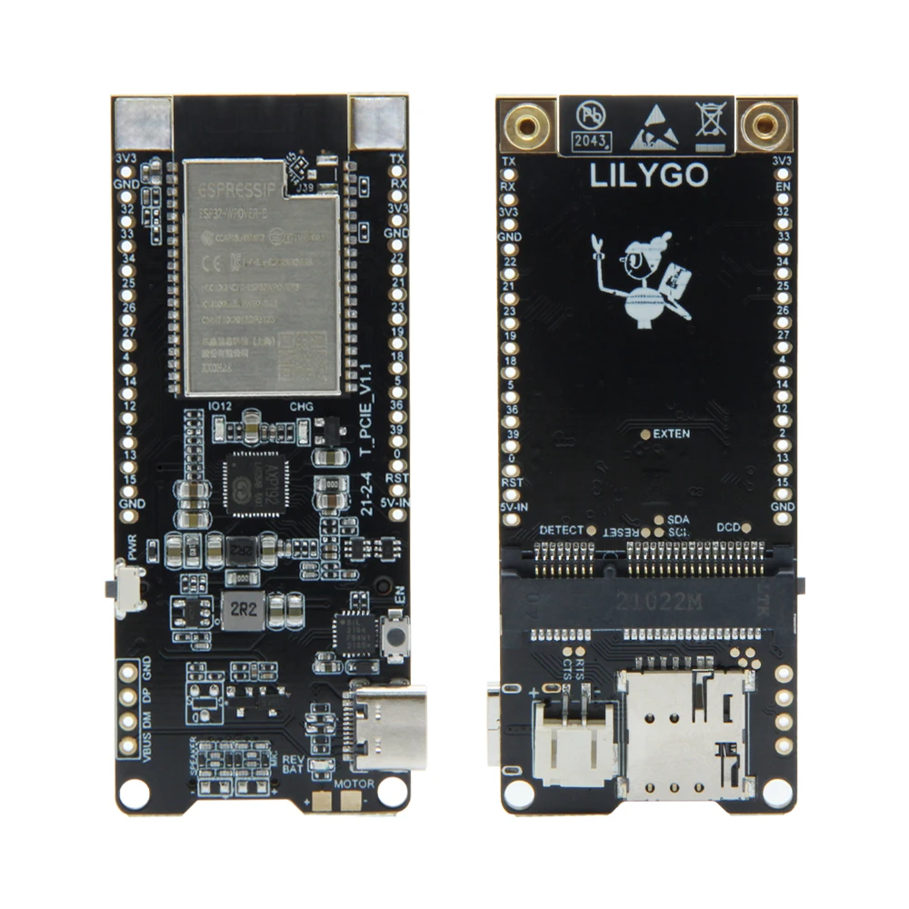 LILYGO® TTGO T-PCIE ESP32-WROVER-B AXP192 Chip WIFI Bluetooth Nano Card SIM Series Composable Development Board Hardware