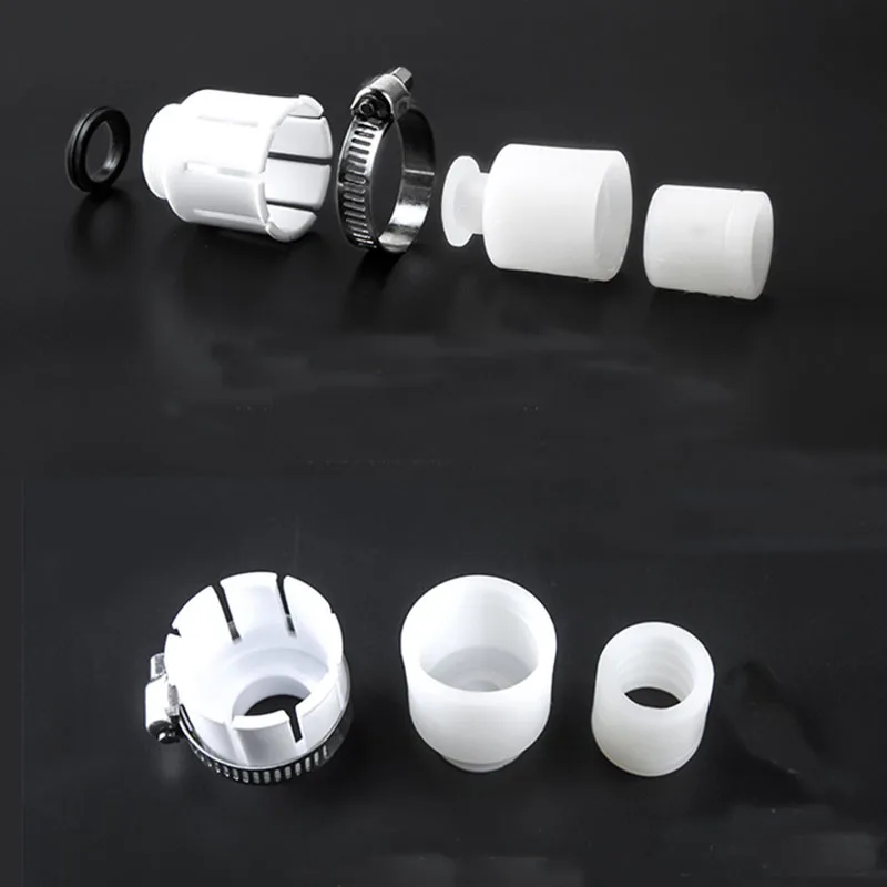 1 szt. Uniwersalne złącze armatura wodna Adapter prysznicowy 15 ~ 23 mm Złącze barbera kranu bez gwintowej dyszy filtra wody z kranu — zdjęcie 4