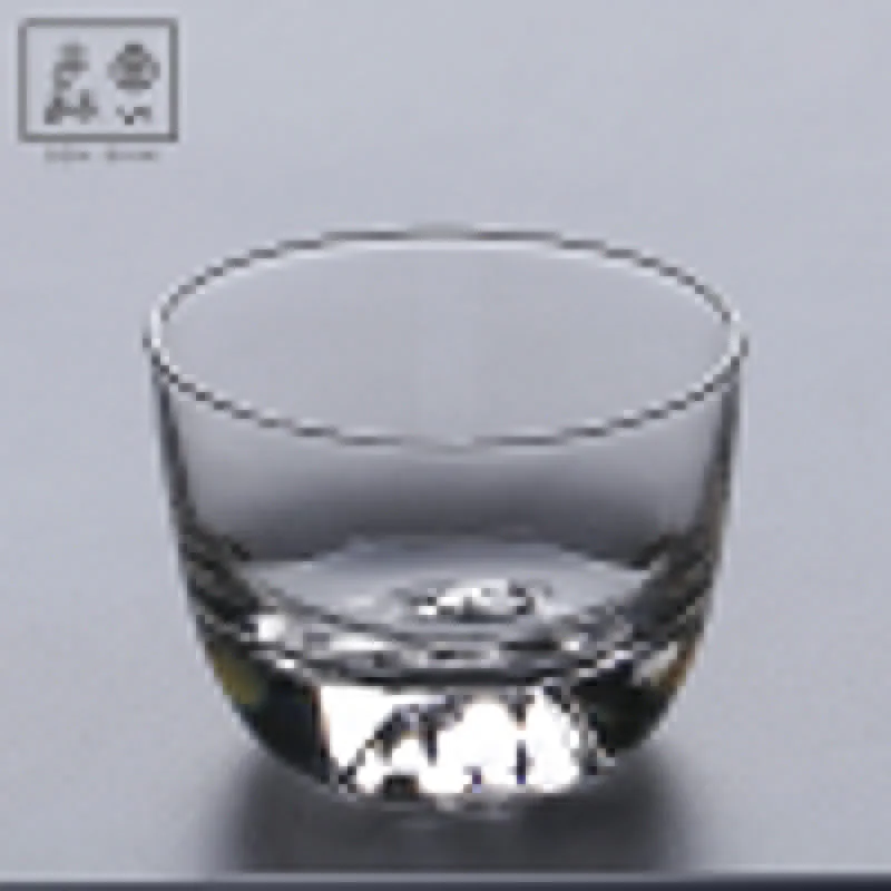 

|Japanese glass cups personal special kung fu tea set high temperature resistant masters cup is transparent single cup