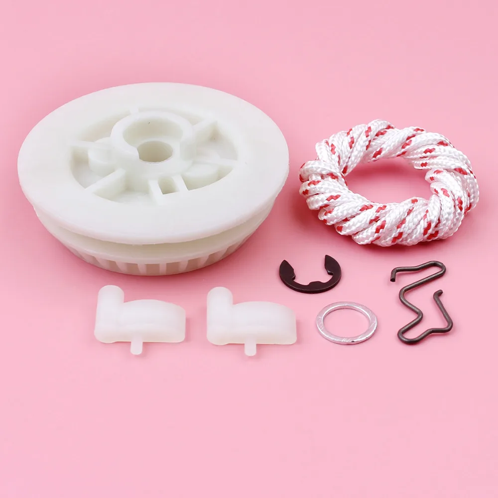 Kit corda rondella molla cane nottolino puleggia avviamento per Stihl MS170 MS180 MS210 MS230 MS250 017 018 021 023 025 parte motosega