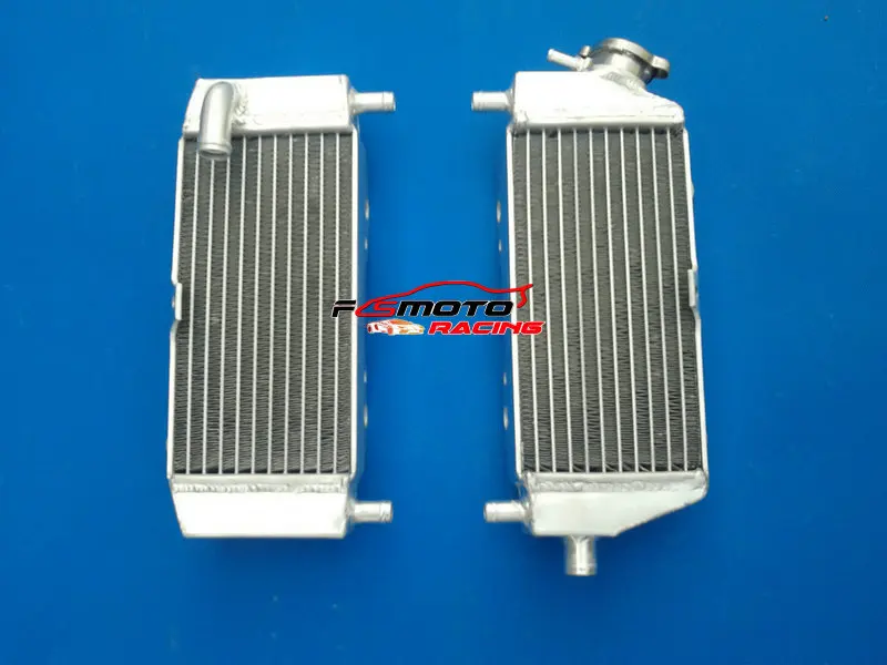 L&R For KAWASAKI KX125 KX 125 1990 1991 1992 90 91 92 aluminum Racing radiator