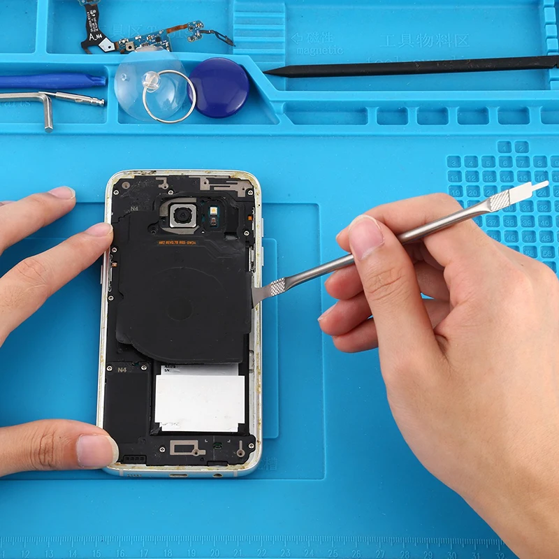 Kit de Herramientas de Reparación y Remoción de Chip IC 8 en 1 para Teléfono Celular Tableta Portátil Pantalla LCD CPU Separación BGA y Cuchillo de Remoción de Pegamento 5