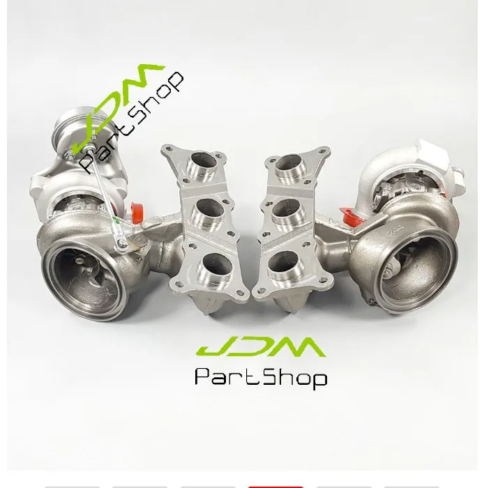 

Billet 6+6 17T Twin Turbochargers TD04L 07031+07051 For BMW E90 E92 E93 135i 335i N54 700HP Turbo These are Brand New N